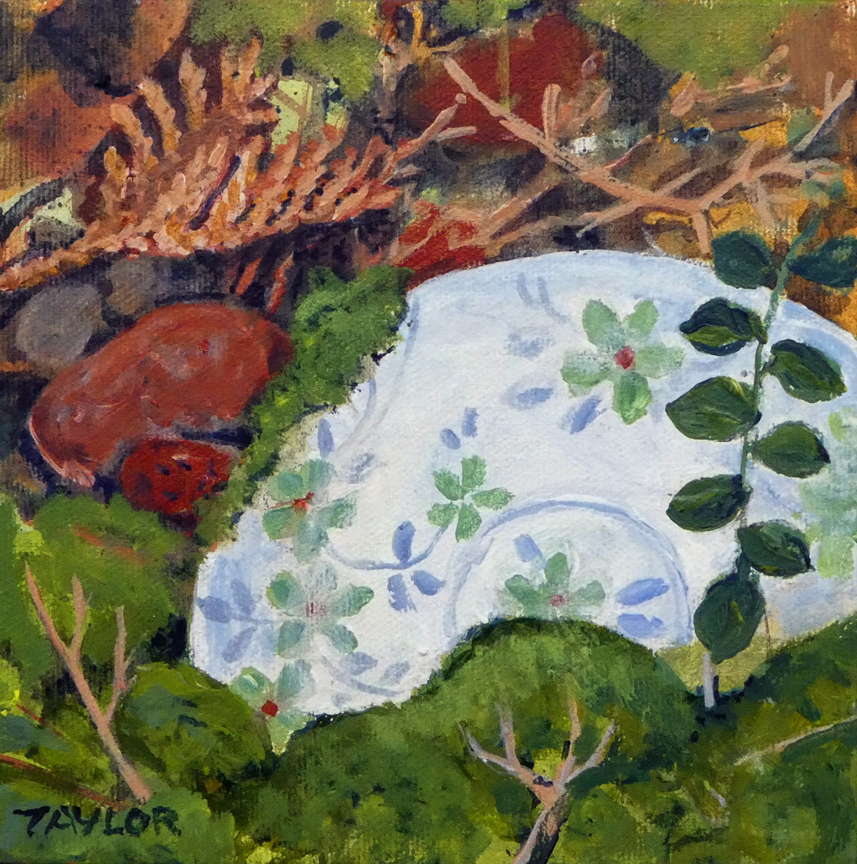 Carol Taylor - 'China in the Moss II: In Memory of Pat Schell'